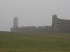 Castillo de San Marcos on a foggy morning